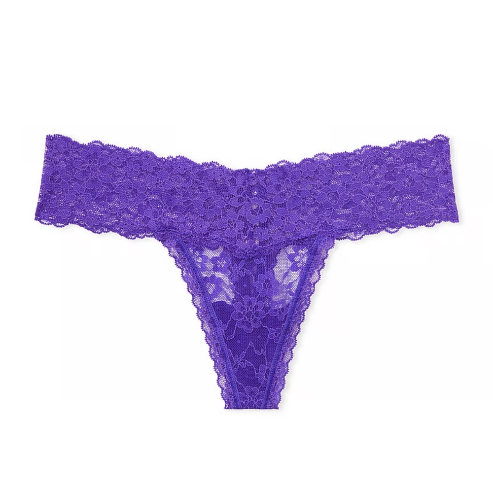 VS Lacie Lace Up Thong Panty